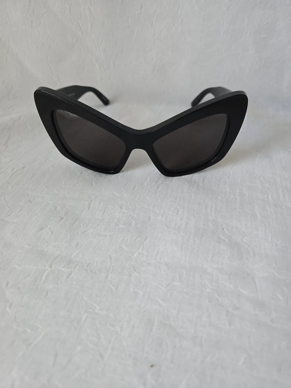Balenciaga Women's Black Cat-Eye Sunglasses